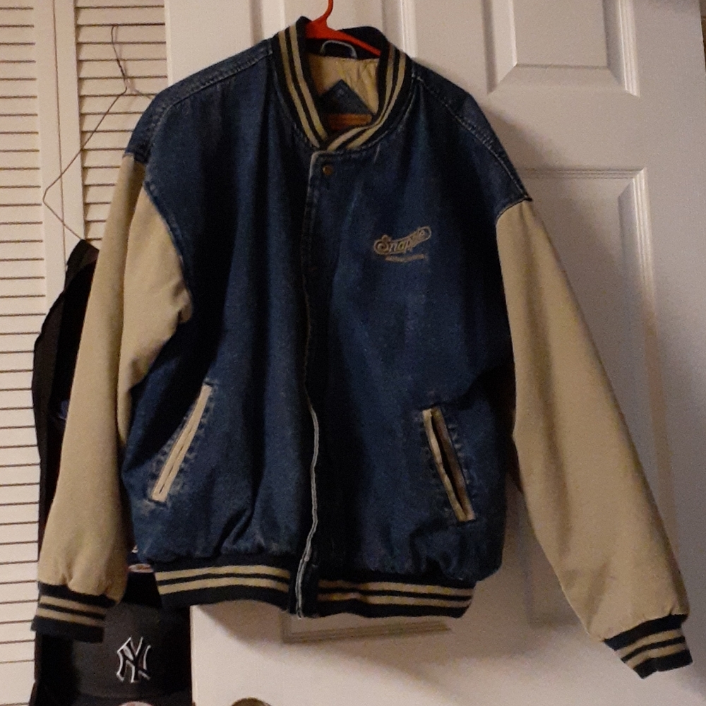 Snapple varsity jacket